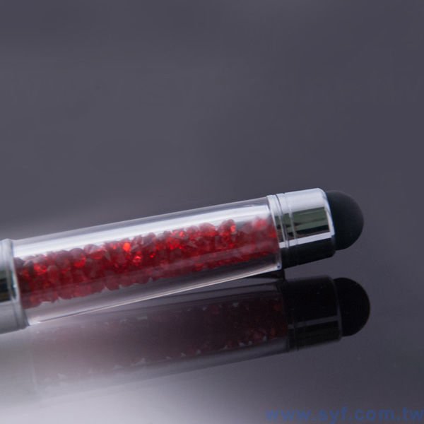 水晶電容觸控筆-金屬廣告禮品筆-多功能觸控廣告原子筆-採購批發贈品筆_4